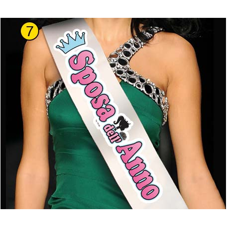FASCIA \\"SPOSA DELL'ANNO\\"