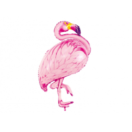 PALLONCINO MYLAR FENICOTTERO ROSA - 70x95cm