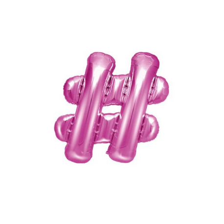 PALLONCINO PICCOLO MYLAR LETTERA \\"-\\" FUCSIA - 35cm