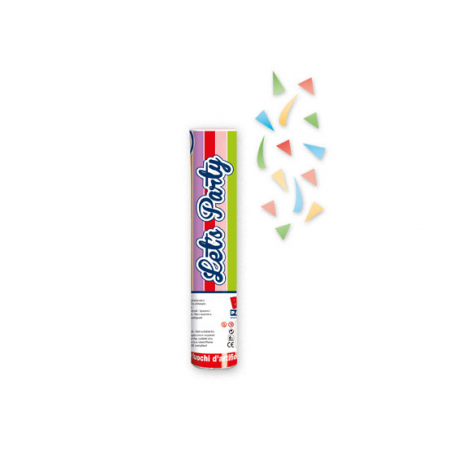 PICCOLO SPARACORIANDOLI e STELLEFILANTI - COLORI ASSORTITI 21cm